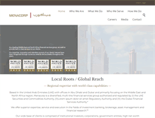 Tablet Screenshot of menacorpfinance.com